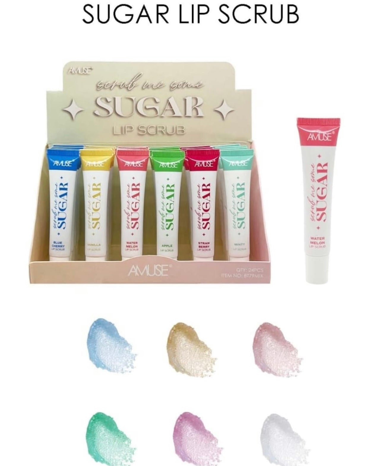 Amuse Sugar Me Lip Scrub